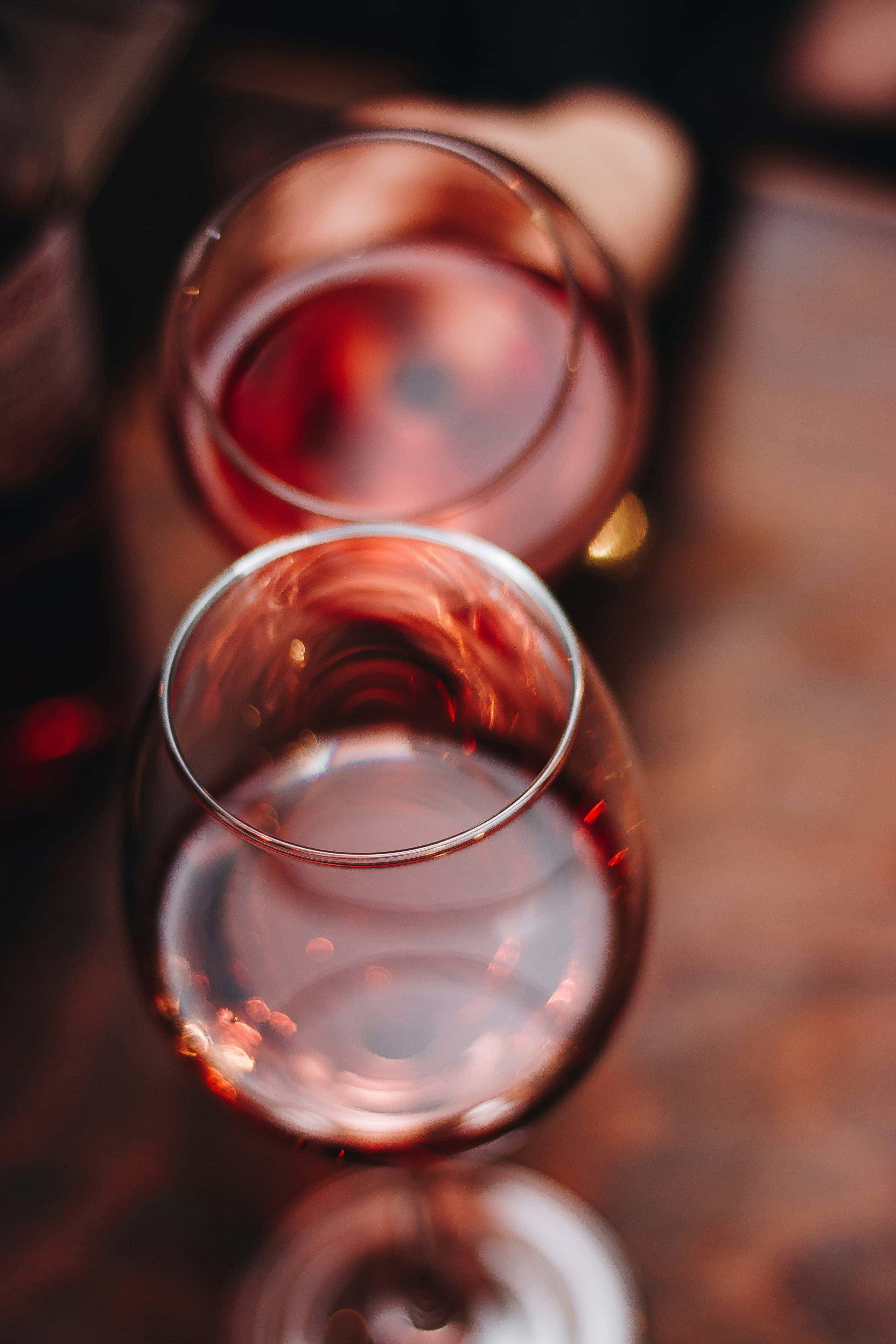 Weingläser rotwein